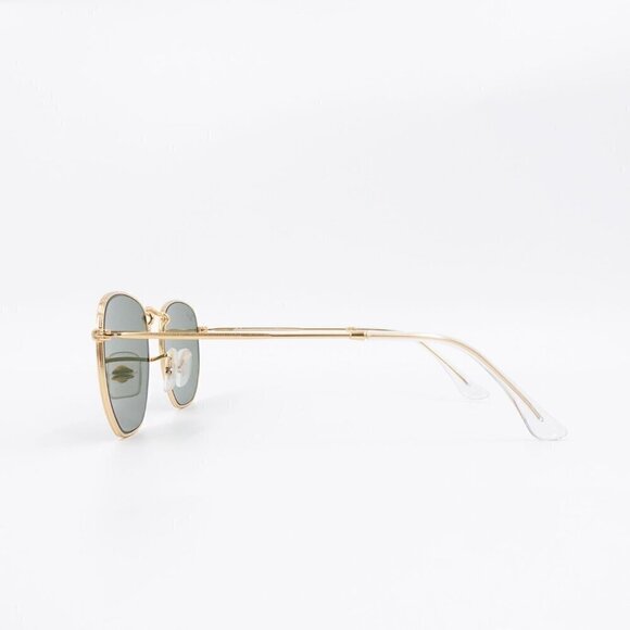 Ray-Ban RB3548 Hexagonal Sunglasses Gray and Gold OS - Picture 3 of 13